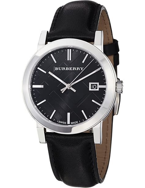 Burberry The City Men's Black Dial Chronograph 42mm Watch 